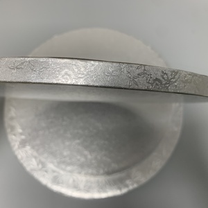 แผ่นรองเค้กแผ่นกลม xjh 8 "แผ่นกระดานวงกลมกระดาษแผ่นตกแต่งเค้กแท่นวางพิซซ่าแบบหมุนได้ - Product Image 3