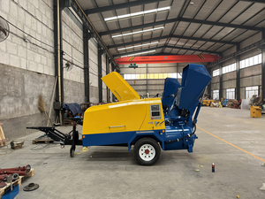 Minle ML837 Nueva Bomba de Mortero Semiseco Diésel con Tolva - Alta Eficiencia 5M/H, Transporte Vertical de 150m para Revestimiento de Paredes y Inyección de Suelos - Product Image 3