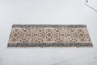 Tapis de couloir sur mesure, tapis persan vintage, tapis en polypropylène haute densité doux pour escalier et allée d'hôtel