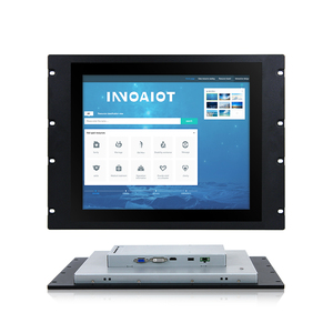 Layar Sentuh LCD Kapasitif Widescreen 17 Inci Terintegrasi, Tahan Air IP66, Monitor Rak Industri Kelas Industri - Product Image 2