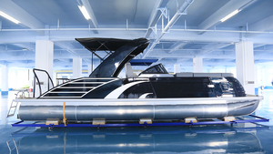 2026 Kinocean S27A Barco De Pontão De Alumínio De Luxo 10 Pessoa Esporte Série Iate com Console Tela Arco Elétrico para Festa De Pesca - Product Image 3