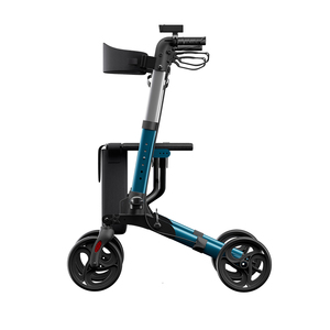 Deambulatore Pieghevole Zuowei ZW8740 a Quattro Ruote in Lega di Alluminio per Anziani e Disabili, Leggero, Antiscivolo, Capacità 136 kg - Product Image 3