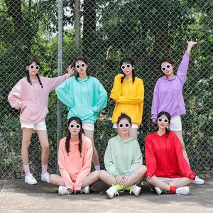 450gsm Custom Logo Hoodies Wholesale Cotton Polyester Oversized <b>Drop</b> Shoulder Heavyweight Multi Color Heavy Hoody Hoodies - Product Image 2