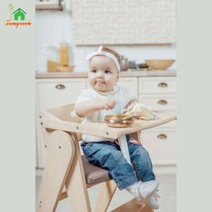 मल्टी-फंक्शनल बेबी हाई चेयर - आरामदायक भोजन और खेलने के लिए परिवर्तनीय स्विंग, फीडिंग और कार सीट संगत कुर्सी - Product Image 3