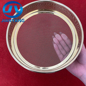 <span class=keywords><strong>Tamis</strong></span> d'essai en laiton 20-400 Mesh pour sols et laboratoire – Vente directe - Product Image 1