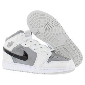 <span class=keywords><strong>Nike</strong></span> Air Jordan 1 Mid Se Gs Chaussures pour garçons Photon Dust Blue Chill - Product Image 4