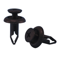 04805 Fixations en plastique pour carrosserie automobile, rivets en plastique, clips de type poussoir pour pare-chocs de voiture