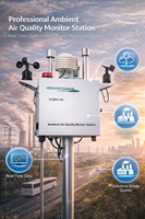 Système de surveillance des COV par capteur PID AQMS-09, analyseur de gaz de combustion avec déshumidification par chauffage, moniteur d'air pour centrale thermique