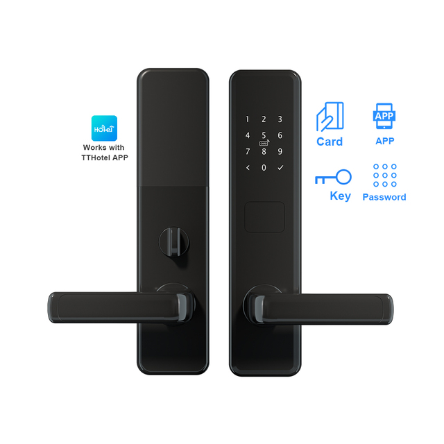 Ble Wifi Electronic Digital Code RFID Card Key Hotel Smart Door Lock with Management Software System