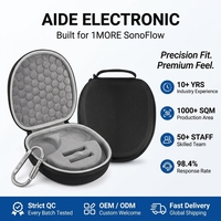 Untuk 1MORE SonoFlow Headphone Storage case Headset Headphone Bluetooth Nirkabel dengan Mikrofon Peredam Kebisingan Aktif