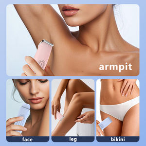 Nueva Afeitadora Eléctrica 2 en 1 Resuxi 462 para Mujer Recortadora de Bikini IPX6 a Prueba de Agua para Uso en Húmedo y Seco Removedor de Vello Corporal y Facial - Product Image 2