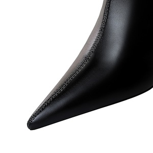 315-12 BIGTREE New <strong>Boots</strong> for 2020 Sexy Nightclub <strong>Heels</strong> Pointed Female <strong>Boots</strong> Leather Ankle <strong>Boots</strong> Lady - Product Image 4