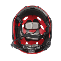 Casques de sécurité en PE ou en aramide rouge pour casques tactiques en kevlar, casques tactiques balistiques, produits de sécurité