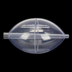 Flotteurs de pêche à la mouche ovales en ABS transparent, durables, équilibrés avec précision, 6,4 cm * 4 cm, pour la pêche en rivière - Product Image 1