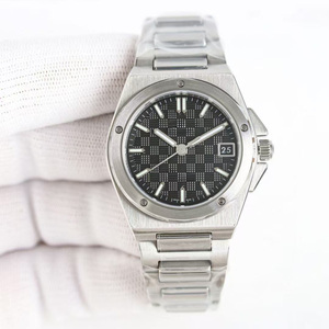 Montre mécanique automatique prestigieuse de 35 mm en acier inoxydable avec cristal saphir, date, chronographe, aiguilles, résistance à l'eau de 10 bars - Product Image 2