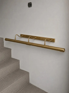 Handmade 6 Light Brass Picture Light Antique Brass Wall <b>Vanity</b> Fixture Modern Art Lamp Adjustable Wall Mounted <b>Lighting</b> - Product Image 6