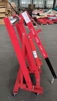 Palans hydrauliques pour moteur de 2 tonnes, nouveau, 58 kg, grue de chantier pliable pour usage domestique et magasins de matériaux de construction, outil de démontage de moteur de voiture
