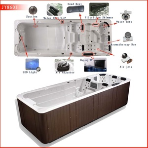 Cina fabbrica diretta di lusso di Grandi Dimensioni vasche idromassaggio e di nuoto piscina piscina termale all'aperto per la casa o in albergo - Product Image 5
