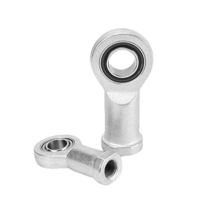 ข้อต่อลูกปืนแบบตาปลาชนิดแท่ง SIC หล่อลื่นในตัว พร้อมแหวนซีล สำหรับอุตสาหกรรมเครื่องจักรกลวิศวกรรม สำหรับใช้กับเครื่องจักร - Product Image 1