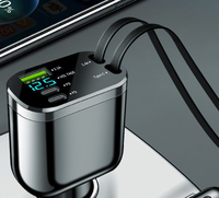 Chargeur de voiture électronique automobile à charge rapide Type C, chargeur de téléphone portable original pour voiture, chargeur de téléphone de voiture générique de haute qualité