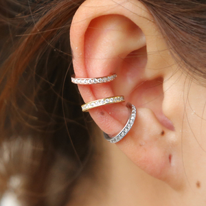 ROXI - Pendientes de Clip con Forma de Diamante Geométrico Minimalista, Sin Perforación, para Mujer - Product Image 4