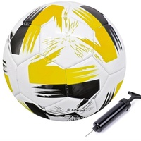 Ballon de football de taille standard professionnelle, logo personnalisé, ballon d'entraînement pour enfants, ballons de football cousus à la machine, ENTRAINEMENT DE FOOTBALL