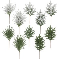 Aiguilles de pin Branche Cyprès Feuilles Arrangement De Fleurs Décoration De Noël Plantes Vertes Artificielles