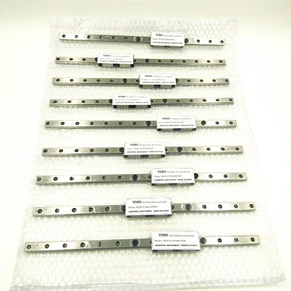 Rail de guidage linéaire haute précision Rail de glissière et acier inoxydable