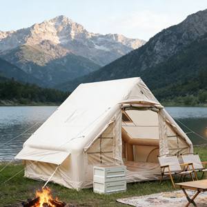 Tente gonflable familiale OEM facile à installer, tente extérieure en toile Oxford, résistante au vent pour le glamping familial - Product Image 5