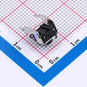 TS013-CBW0EH5.5 Tactile Switch Through hole-4P,7.5x7mm Switch Single Pole Single Throw Round Button 1.8N Right Angle Insert - Product Image 2
