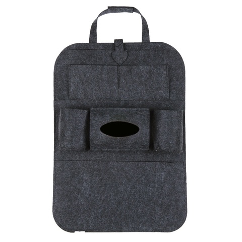 Multi-functional Felt Car Seat Storage Bag, Household Storage Bag, Rear Pocket Car Storage Bag