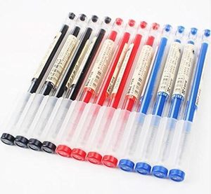 Lot de 12 stylos à encre gel japonaise extra fine à séchage rapide 0.35mm pour le bureau et l'école (4 noirs, 4 bleus, 4 rouges) - Product Image 2