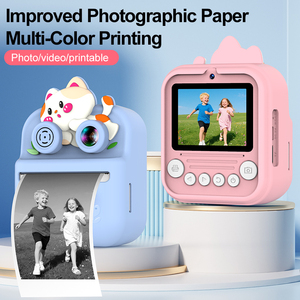 Cámara <span class=keywords><strong>de</strong></span> Impresión Instantánea para Niños, Compatible con Tarjetas Micro SD <span class=keywords><strong>de</strong></span> hasta 32 GB, Venta al por Mayor <span class=keywords><strong>de</strong></span> Fábrica, Envío Rápido, Ideal para Recompensas Escolares y Regalos para el Aula - Product Image 2