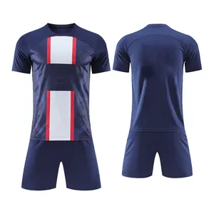 Großhandel Custom National Team Fußball uniform Blank New Design Fußball uniform Trikot Set Hochwertiges Fußball trikot
