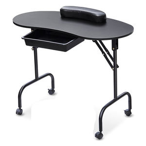 Meubles de salon de manucure élégants et personnalisés, tables de manucure, chaises de pédicure sans plomberie, ensembles de tables à ongles pour un salon élégant - Product Image 1