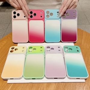 เคสโทรศัพท์อะคริลิคไล่เฉดสีซัมเมอร์โดปา 2 in 1 สำหรับ iPhone 13 14 15 16 17 pro max ป้องกันแรงกระแทก ฝาหลัง - Product Image 6