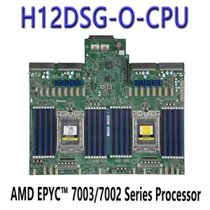 Placa base para servidor, 32 ranuras, soporte de memoria RAM, <span class=keywords><strong>EPYC</strong></span>, serie 7003/7002, procesador CPU, reacondicionado, 32 ranuras, 2 unidades, 2 unidades, 2 unidades - Product Image 2