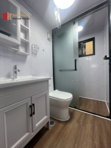 Unité portable préfabriquée <span class=keywords><strong>à</strong></span> plat <span class=keywords><strong>2</strong></span> salles de bain Suites complètes de salle de bain de jeu <span class=keywords><strong>à</strong></span> <span class=keywords><strong>louer</strong></span> pour application de chambre <span class=keywords><strong>à</strong></span> coucher - Product Image 6