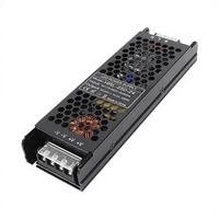 Alimentation LED AC-DC HUARON à câblage simple et installation facile, boîtier en aluminium, garantie 3 ans, IP20, éclairage LED basse tension intérieur