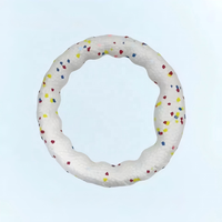 Lot de balles pour chien en ETPU rebondissantes, texture popcorn premium, jouet à mâcher pour animaux, inodore, non toxique, jouet flottant pour animaux, assortiment