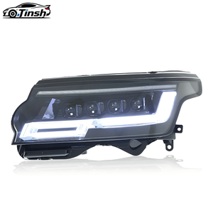 Conjunto de Faros Delanteros para Range Rover Vogue 2010-2017, Actualizados al Estilo 2024, 50W, Material de PC, LED Matrix, Proyector DRL - Product Image 4