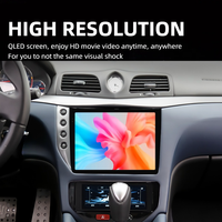 Écran tactile GPS de navigation Android QLED compatible CarPlay 12,1 pouces pour Maserati GranTurismo GT GTS MC GC 2007-2018, DSP, 128 Go, 1 an