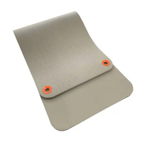 Tapis de yoga NBR de qualité supérieure 2025, écologique, durable, imperméable, antidérapant, avec logo personnalisé, fabrication en gros, équipement de fitness