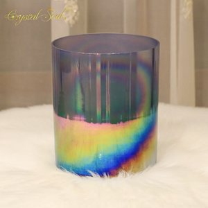Crystal Soul Diseño exclusivo <span class=keywords><strong>de</strong></span> Cosmic Aurora Alchemy Crystal Bowl 432Hz Paso perfecto - Product Image 3