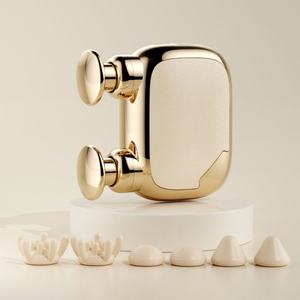 Nuevo Estilo de Masajeador Corporal y Facial de Doble Cabezal para Músculos Profundos, Mini Masajeador con Motor sin Escobillas y Etiqueta Privada - Product Image 1