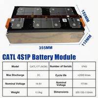 Module de batterie Catl 4S1P NMC 14.8V 150Ah 174Ah 177Ah 180Ah 184Ah, cellule de batterie lithium-ion rechargeable pour pack de batteries Leaf