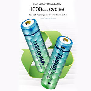 Оптовая продажа перезаряжаемые <span class=keywords><strong>3</strong></span>,7 v литиевая батарея 18650 батарейный зажим ЕВА батарея - Product Image 2