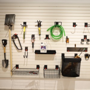 Support mural pour clés à molette, organisateur multi-emplacements en acier robuste, support à outils rouge avec verrou <span class=keywords><strong>de</strong></span> sécurité pour atelier <span class=keywords><strong>de</strong></span> mécanique et garage - Product Image 5