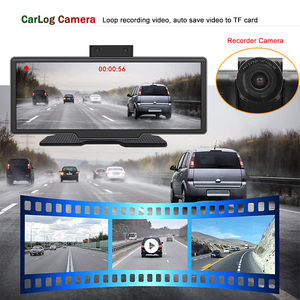 Xe Video Ghi Âm 4K 9.3Inch Di Động Không Dây Carplay Navigation Hiển Thị Dash Cam DVR Tầm Nhìn Ban Đêm Ổ Đĩa Ghi Xe Máy Nghe Nhạc - Product Image 4