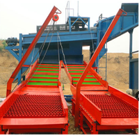 Équipement d'extraction d'or, chute spirale, machine intégrée pour l'orpaillage, adaptée à l'extraction d'or de placer/d'or de roche, fabriqué en Chine